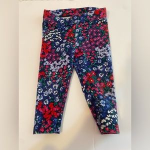 Janie and Jack Floral Ponte Pants, 6-12 months